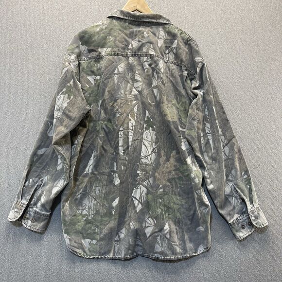 Cabelas Shirt Camo Hunting Realtree Outdoors Hiking Men's XL Tall - Picture 11 of 11